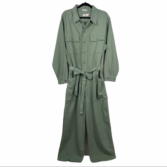 Levi’s Big E Green Utility Jumpsuit Size 1… - Picture 11 of 11